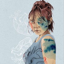 Mi Proyecto del curso: Retrato ilustrado con Procreate.  projeto de Laura Sobenes Sono - 29.12.2020