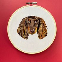 My project in Needle Painting for Beginners course. Embroider project by Manuela Garcia - 12.29.2020