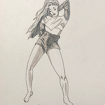 Mi Proyecto del curso: Diseño de personajes femeninos para cómics. Comic project by tonyb - 12.29.2020