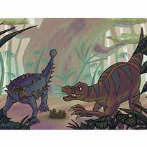 Mi Proyecto del curso: Concept Art: introducción al diseño de escenarios (Dinos de colores). Un projet de Art conceptuel, Design  , et Conception d'éclairage de Uriel Muñoz - 29.12.2020