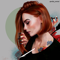 Mi Proyecto del curso: Retrato ilustrado con Procreate. Desenho digital e Ilustração tradicional projeto de Milagros Matus - 29.12.2020