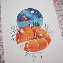 Mi Proyecto del curso: Técnicas de acuarela para ilustraciones de ensueño. Projekt z dziedziny Trad, c i jna ilustracja użytkownika María José Rodríguez Gallego - 29.12.2020