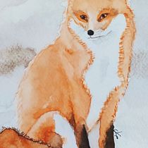 Mi Proyecto del curso: Técnicas experimentales de acuarela para principiantes . Watercolor Painting project by Harol Sneyder rivera mora - 12.25.2020