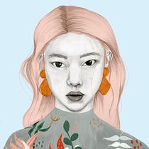 Mi Proyecto del curso: La tormento . Artes plásticas, Desenho a lápis, Desenho de retrato, e Desenho digital projeto de Daniela Fernández - 30.12.2020