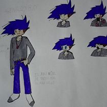 Mi personaje: Yo en versión manga. Genaro BO. Manga project by Genaro Bauman Obredor - 12.30.2020