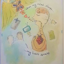 My project in Artistic Illustration: Draw from Your Imagination course. Ink Illustration project by maribelb - 12.30.2020