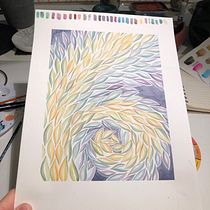 My project in Creation of Color Palettes with Watercolor course. Un progetto di Pittura ad acquerello di Annika Petersson - 30.12.2020
