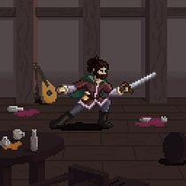 Mi Proyecto del curso: Introducción al diseño de personajes en pixel art. Un progetto di Disegno digitale e Illustrazione digitale di Natán García - 30.12.2020