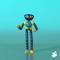 Mi Proyecto del curso: Diseño de personajes 3D en movimiento. 3D Animation project by Marco Alcala - 12.30.2020