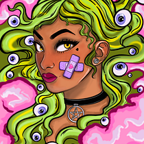 Ommetaphobia:. Traditional illustration, Comic, Digital Illustration, Stor, telling, Narrative, and Manga project by CeeCee Covington - 12.30.2020