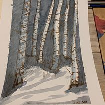 My project in Sketchbook Creation: Find Your Own Language course. Un proyecto de Ilustración con tinta de Suz Everitt - 30.12.2020