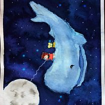 Mi Proyecto del curso: Técnicas de acuarela para ilustraciones de ensueño. Children's Illustration project by Fabiola Rodríguez Márquez - 12.30.2020