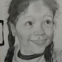 Mi hija. Portrait Drawing project by Alvaro Umaña Barrera - 12.31.2020