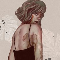 My project in Illustrated Portraits with Procreate course. Desenho de retrato projeto de Denis Senyol - 31.12.2020