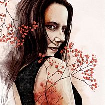 My project in Illustrated Portraits with Procreate course.  projeto de Ric - 31.12.2020