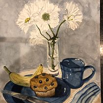 My project in Contemporary Still Life with Watercolor course. Un proyecto de Pintura a la acuarela de Janet Fairbanks - 01.01.2021