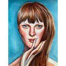 Mi Proyecto del curso: Retrato artístico en acuarela. Watercolor Painting project by 35mmagic - 01.01.2021