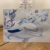 My project in Illustrating Nature: A Creative Exploration course. Traditional illustration project by Francesca M - 01.01.2021