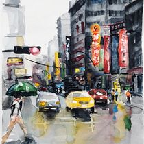 My project in Urban Landscapes in Watercolor course Ein Projekt aus dem Bereich Aquarellmalerei von Tina Ritter - 01.01.2021