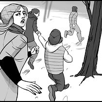 Mi Proyecto del curso: Ilustración de storyboards para cine y publicidad. Drawing, Stor, and board project by Edu Rubio - 02.01.2021