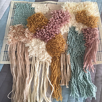 Mi Proyecto del curso: Introducción al latch hooking y locker hooking. Un progetto di Ricamo di Katiuska Diaz - 01.01.2021