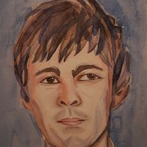Mi Proyecto del curso: Retrato artístico en acuarela. Watercolor Painting project by lacarme_1 - 01.01.2021