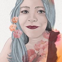 Mi Proyecto del curso: Retrato ilustrado con Procreate.  projeto de nvecino - 02.01.2021