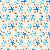 Mi Proyecto del curso: Fantasia Marina. Projekt z dziedziny Pattern design użytkownika Mildred M Lobo C - 31.12.2020