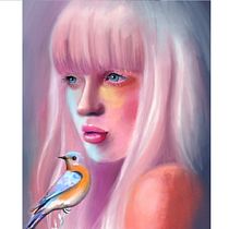 Mi Proyecto del curso: Técnicas de ilustración con acuarela digital. Un progetto di Disegno, Disegno di ritratti e Disegno digitale di Valeria Olivares - 02.01.2021
