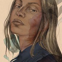 Mi Proyecto del curso: Retrato ilustrado con Procreate. Ilustração tradicional e Ilustração digital projeto de Maria Eugenia Seiner - 02.01.2021