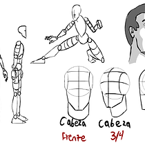 Proyecto - Dibujo Anatomico. Figure Drawing project by Diego Gudiño - 01.02.2021