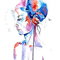 Meu projeto do curso: Técnicas experimentais de aquarela para principiantes . Un progetto di Disegno artistico di carvalhaes_1 - 02.01.2021