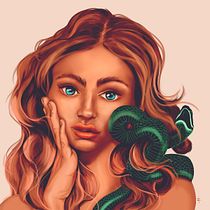 My project in Digital Fantasy Portraits with Photoshop course. Digital Illustration project by iwonapedryc - 01.02.2021
