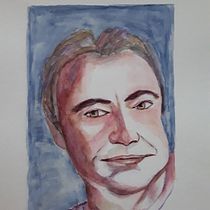 Mi Proyecto del curso: Retrato artístico en acuarela. Fine Arts, and Watercolor Painting project by silvia_alconchel - 01.02.2021