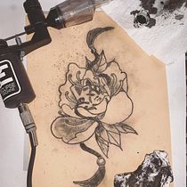 Meu projeto do curso: Tatuagem para principiantes. Tattoo Design project by Cecilia Benazzato - 01.02.2021