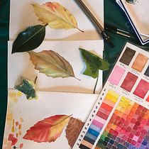 My project in Botanical Watercolor Sketchbook course. Projekt z dziedziny R, sunek botaniczn i Malowanie akwarelą użytkownika Ozlem Ertaylan - 03.01.2021