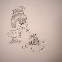 My project in Introduction to the Creation of Cartoon Style Characters course. Un projet de Conception de personnages de franchie - 03.01.2021