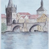 My project in Urban Landscapes in Watercolor course . % Romana Černá tarafından hazırlanan Mimari İllüstras, on, Mimarlık, Pe, zaj Mimarisi, Sulubo, Ve a Resim projesi - 01.03.2021