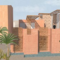 My project in Architectural Visualization Using Digital Collage course. Un projet de Modélisation 3D de Nourhan Reda - 03.01.2021