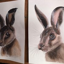 Meu projeto do curso: Técnicas experimentais de aquarela para principiantes . Un progetto di Pittura ad acquerello di Ludemeula Fernandes - 03.01.2021