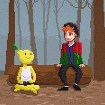 Meu projeto do curso: Introdução ao desenho de personagens em pixel art. Un projet de Illustration traditionnelle , et Pixel art de Igor Leandro - 07.01.2021