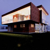 Mi Proyecto del curso: Diseño y modelado arquitectónico 3D con Revit. Een project van Architectuur van Guillermo Valdés Loyola - 03.02.2021