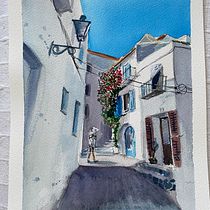 My project in Architectural Illustration with Watercolor course. Architectural Illustration, and Watercolor Painting project by Kate - 01.04.2021