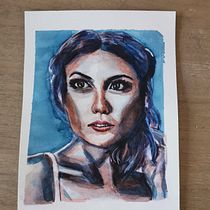 My project in Artistic Portrait with Watercolors course. Watercolor Painting project by rossharryryan - 01.07.2021