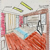 Mi Proyecto del curso: Departamento para estudiantes en 60m2. Architecture project by Felipe Vasquez - 01.05.2021
