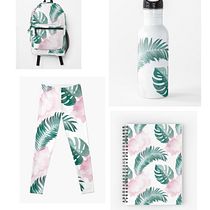 My project in Botanical Watercolor for Patterns course. Un progetto di Pittura ad acquerello di Yulia Shuman - 05.01.2021