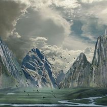 My project in Matte Painting: Creating Photorealistic Worlds course. Matte Painting project by hsushumei0414 - 01.05.2021