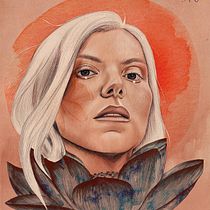 My project in Illustrated Portraits with Procreate course. Ilustração digital projeto de Maria Kuerten - 05.01.2021