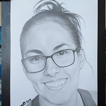 Mi Proyecto del curso: Retrato realista con lápiz de grafito. Realistic Drawing, Pencil Drawing, and Artistic Drawing project by Ricardo Gordillo - 01.05.2021