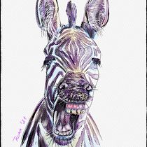 Zebra. 3D Animation, Digital Illustration, and Writing project by Istvan Tomasovszki - 01.06.2021